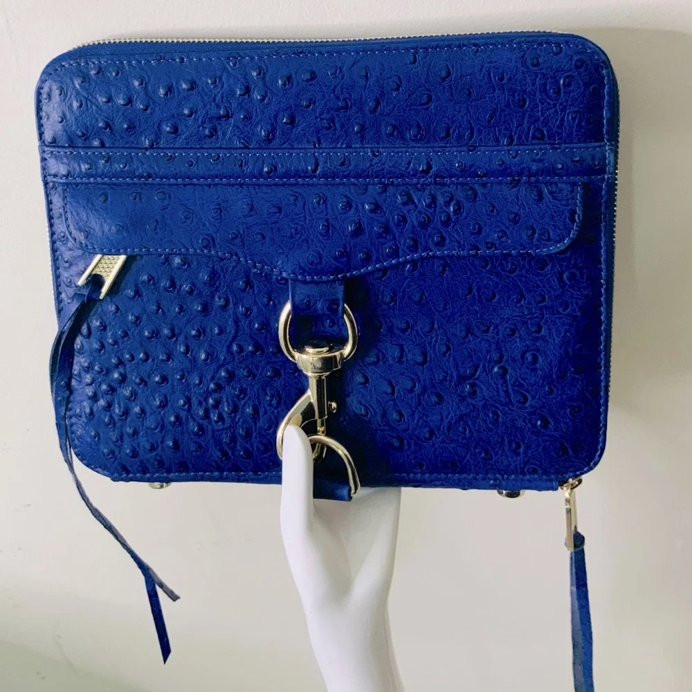 Blue Osteritch Leather Ipad2 Tablet